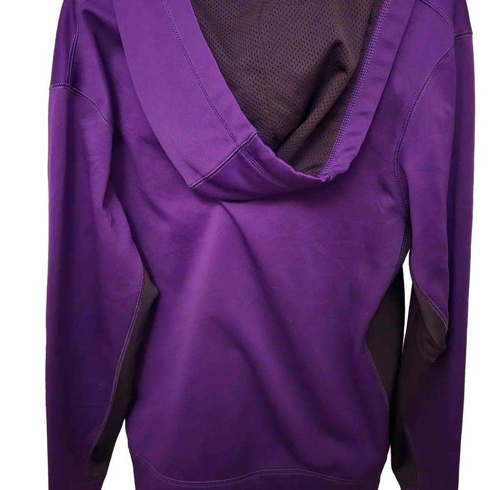 Nike Therma-Fit Hoodie in Purple and Black  M - Picture 4 of 7